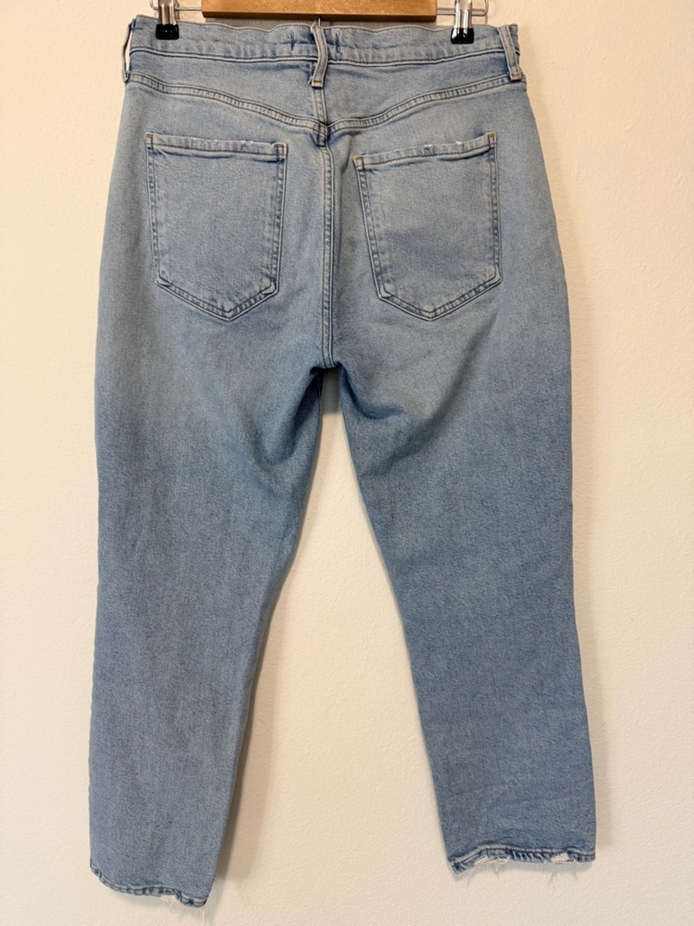 AGOLDE Riley High Rise Straight Crop Jeans Size 30 - Picture 5 of 9